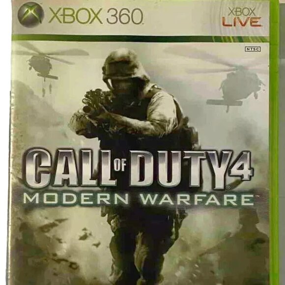 Call Of Duty 4 Modern Warfare Xbox 360 - Complete CIB - Picture 1 of 4